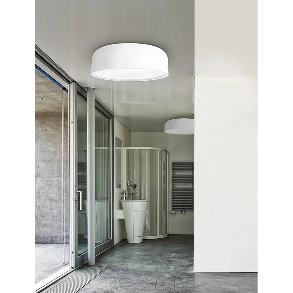 Design-Deckenleuchte Perleto weiß Ø 48cm Lyora 5212017403049
