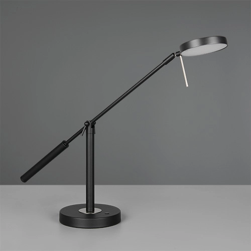 Schreibtischlampe Monza Schwarz Trio 4017807693256