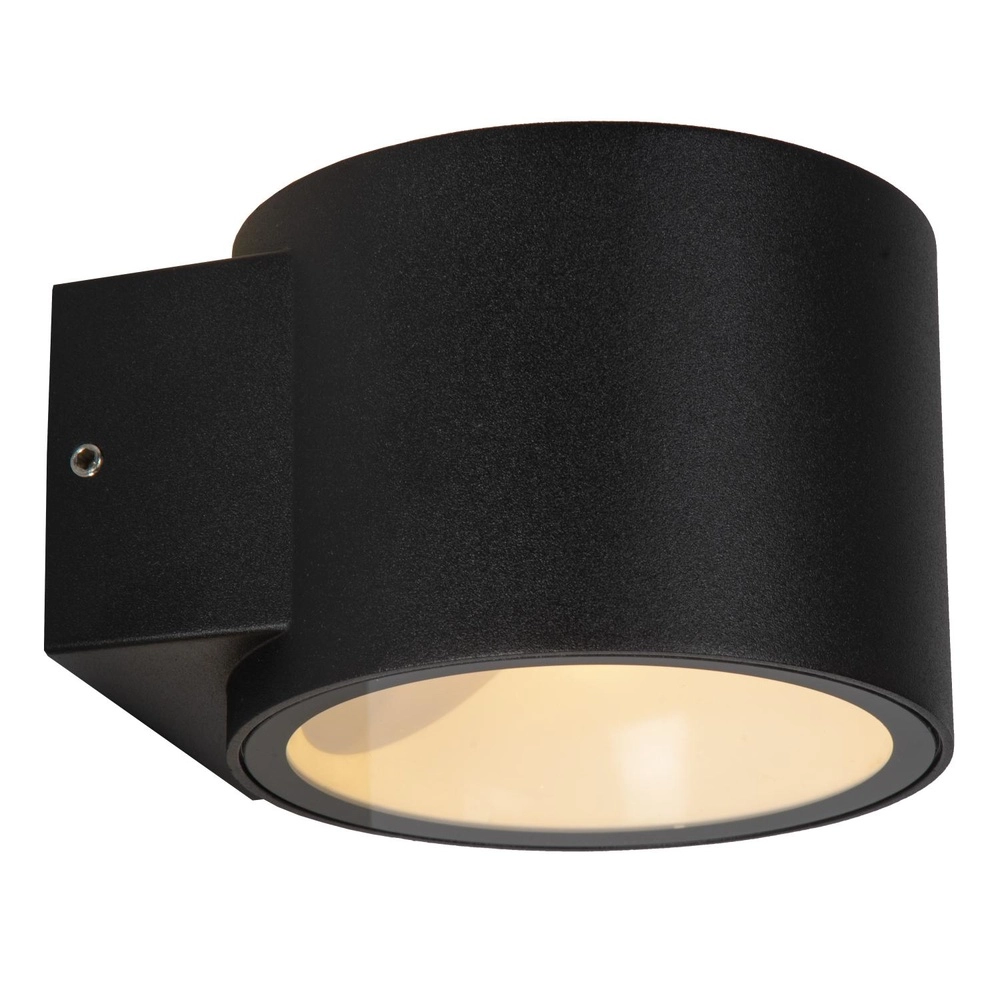 Design-Wandspot Oxford Up & Down Schwarz Lucide 5411212281395