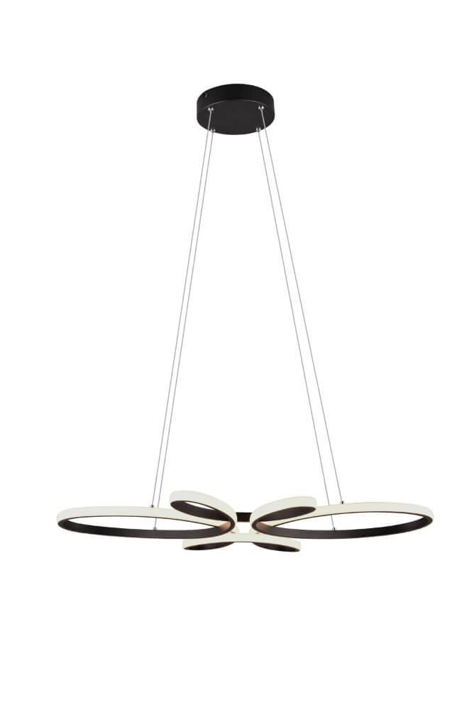 Design-Hängelampe Fly Schwarz Trio 4017807600926