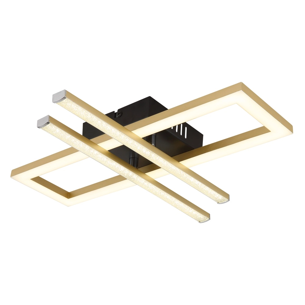 Deckenlampe Highway Schwarz mit Gold Globo 9007371453795