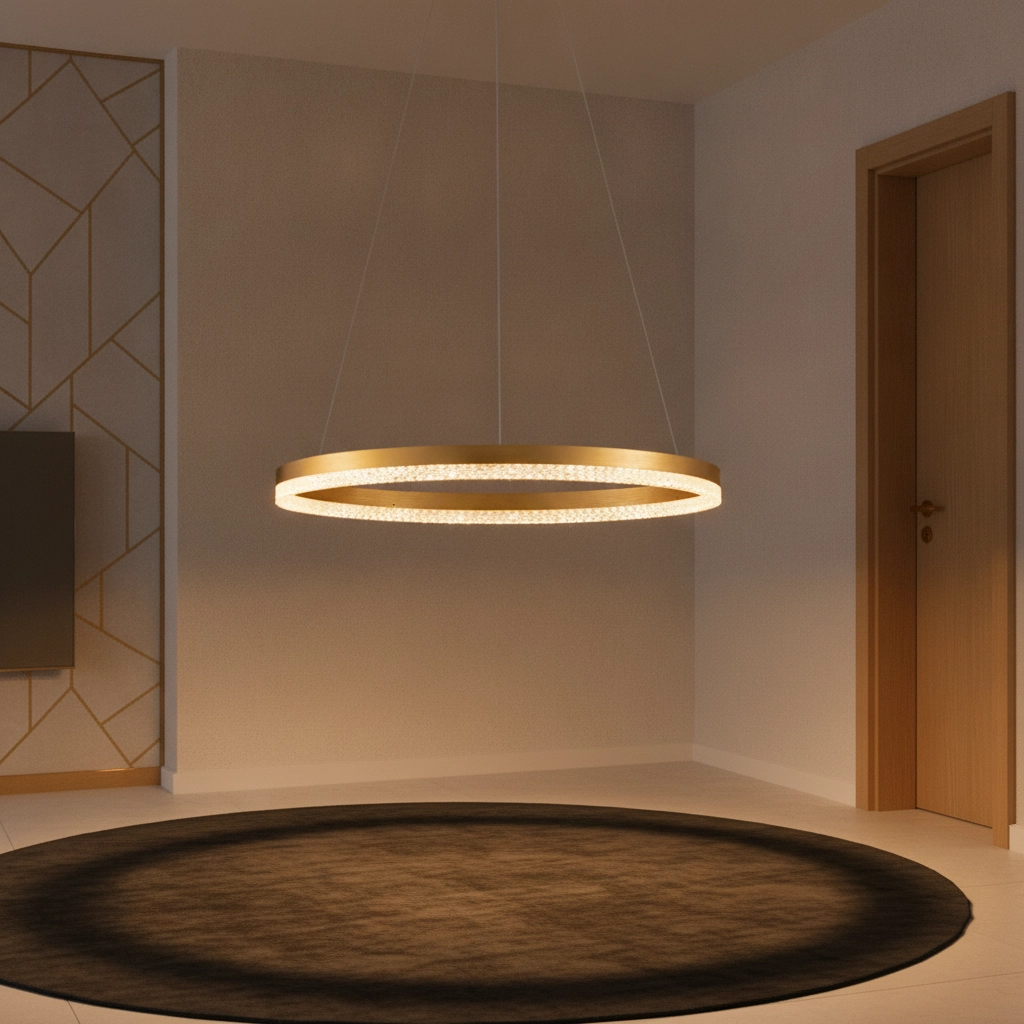 Pendelleuchte Adria gold Ø 60cm