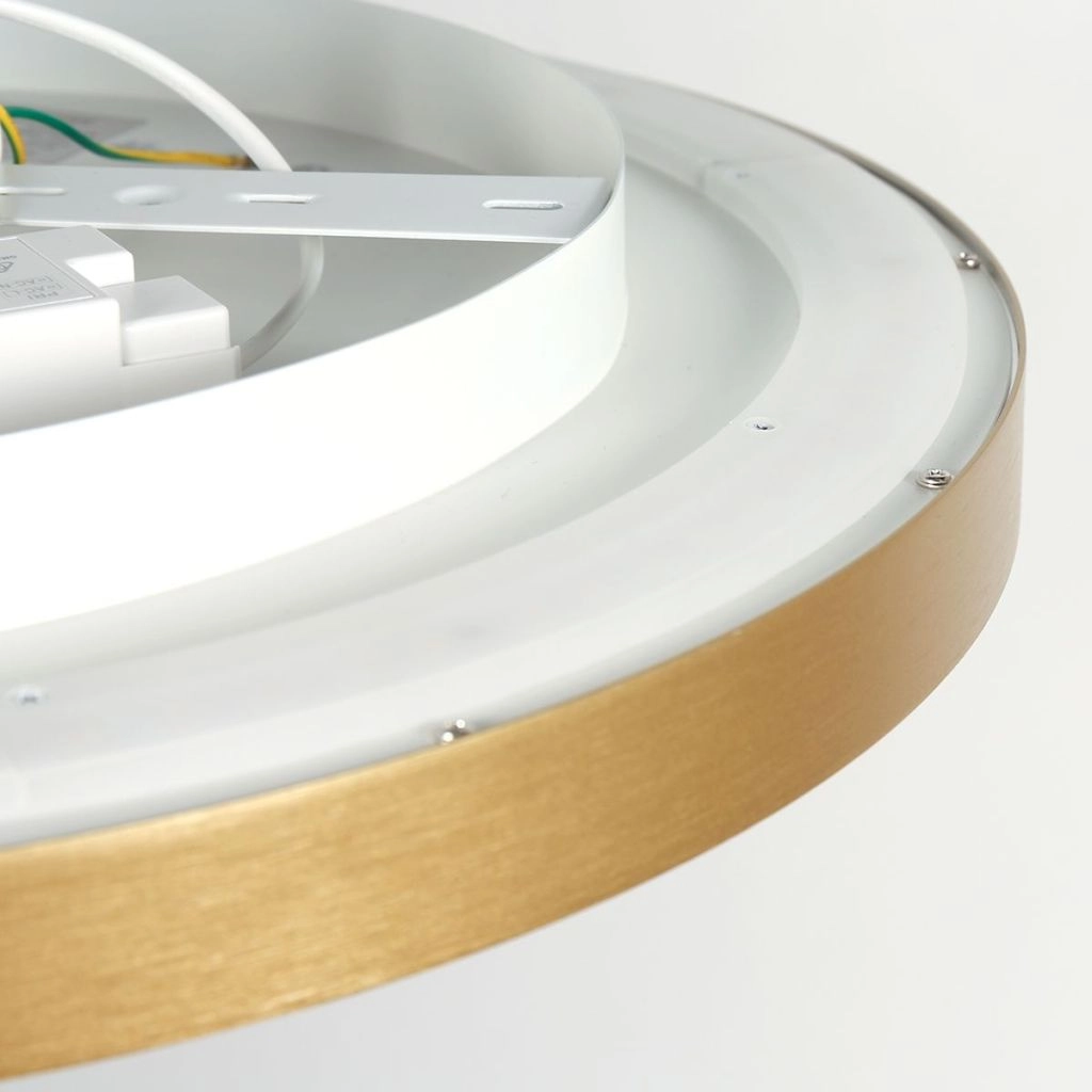 Moderne Deckenbeleuchtung Flady gold Ø30cm Steinhauer 8712746180985