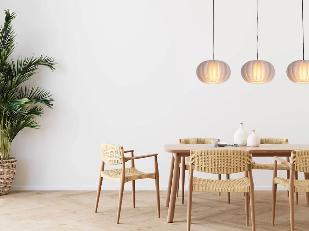 Hängelampe mit 3 Leuchten Arena mit weißen Kappen Masterlight 8718121307862