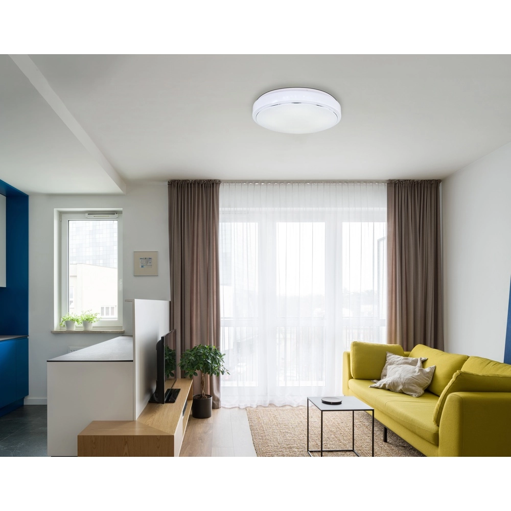 Design-Deckenlicht Kalle Ø 37,5 cm weiß Globo 9007371385782