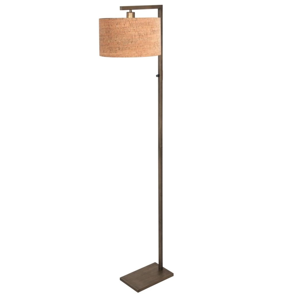 Bronze der Stehlampe Stang mit Korkkappe