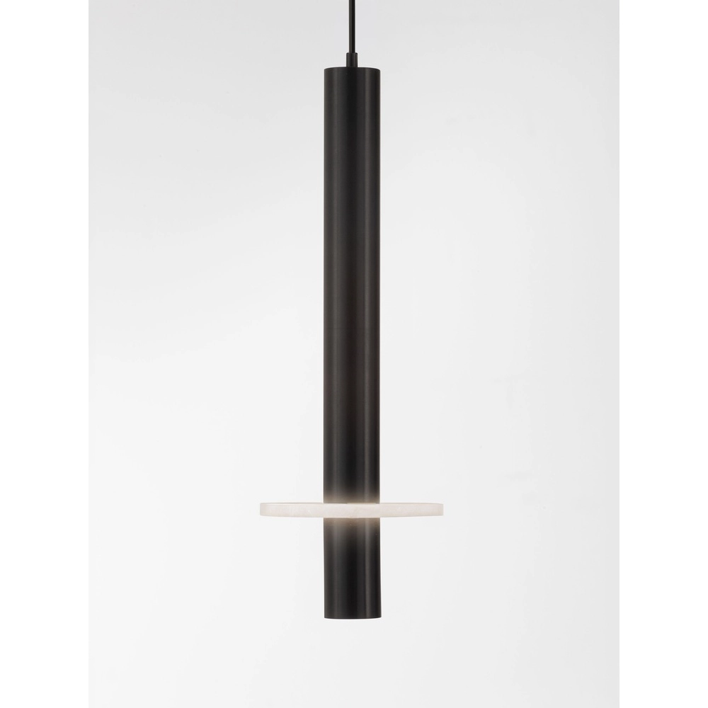 Design-Pendellampe Noemi schwarz mit weißem Ø 11 cm Lyora 5212063503274