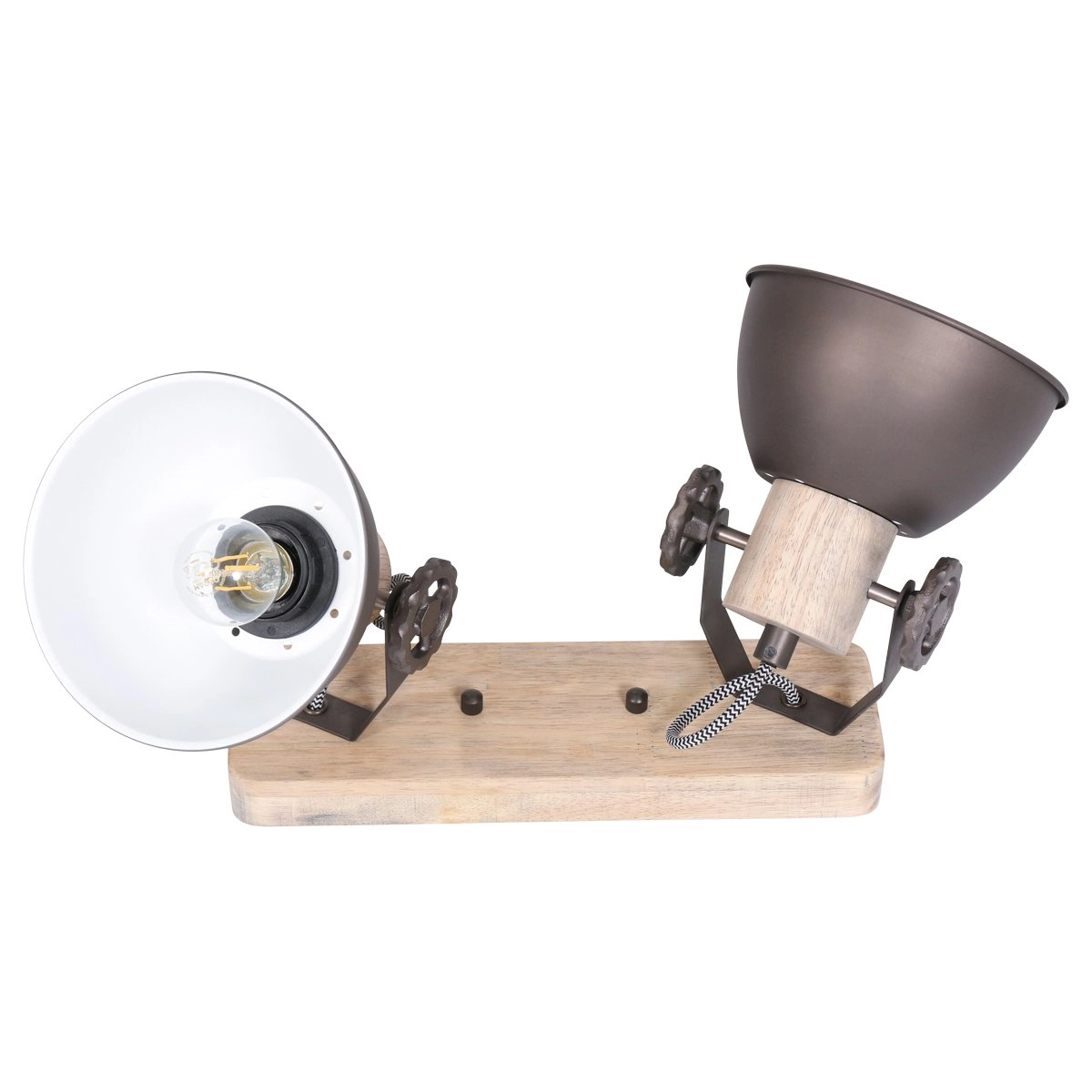 Deckenstrahler Gearwood 2-Licht Steinhauer 8712746129236