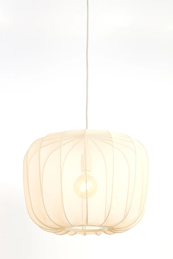 Japandi Pendelleuchte Plumeria creme Ø 50cm Light & Living 8717807651411
