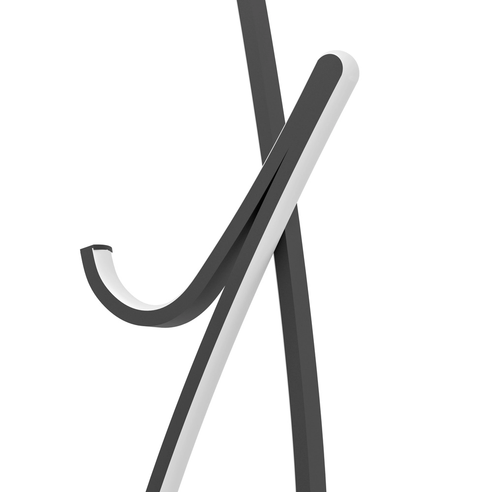 Designer-LED-Stehlampe Cardoncito Schwarz Eglo 9008606368150