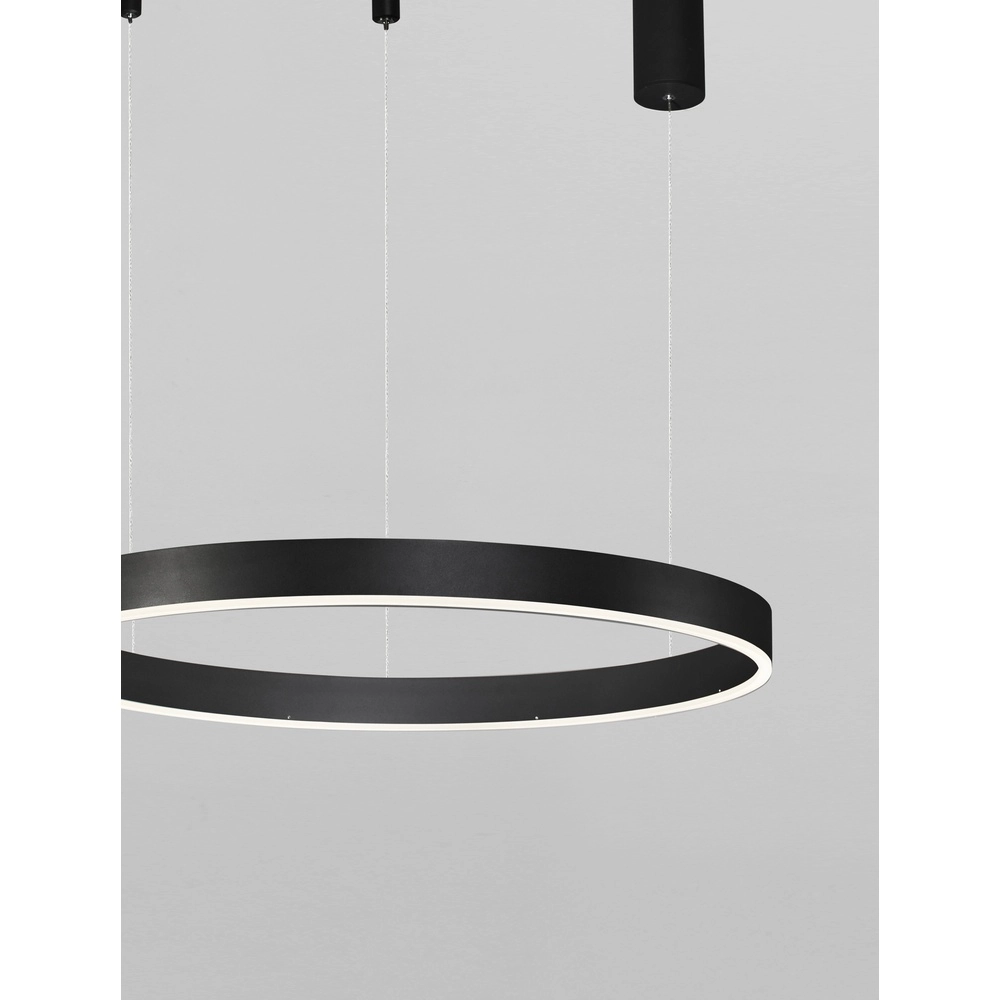 Pendelleuchte Motif schwarz Ø 60cm 2700-6500K Lyora 5212017443632