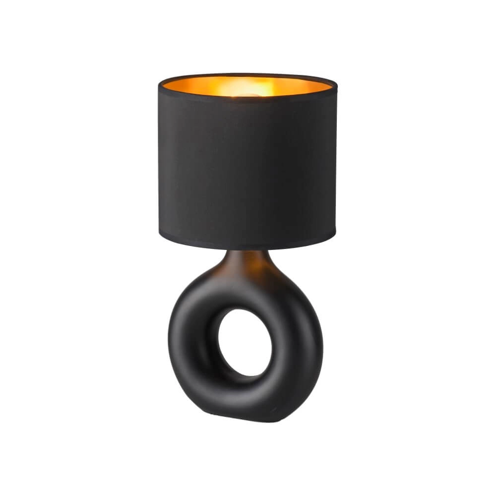 Tischlampe Carara Schwarz
