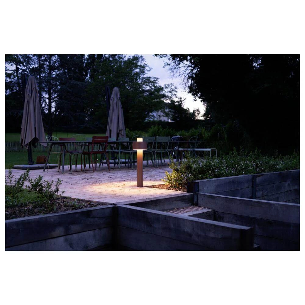 Design-Gartenleuchte Photoni Cyl Pole 75 Rostbraun 75cm SLV 4024163295321