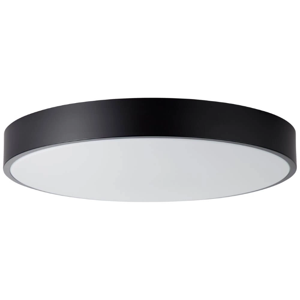 Designer-Deckenleuchte Slimline schwarz Ø 49cm Brilliant 4004353426568