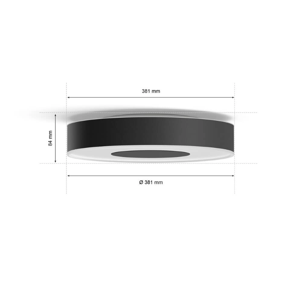 Badezimmer-Deckenleuchte Hue Xamento - White and color Philips 8719514452251
