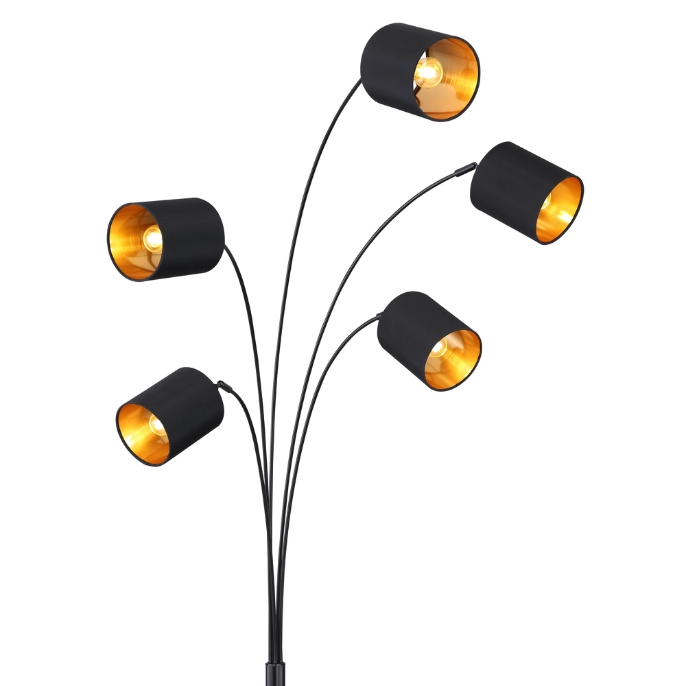 Stehlampe Kaddy Schwarz Globo 9007371410675