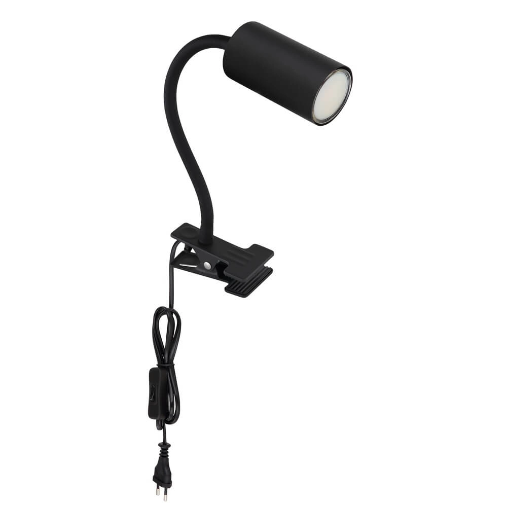 Schwarze Klemmleuchte Robby Globo 9007371439881