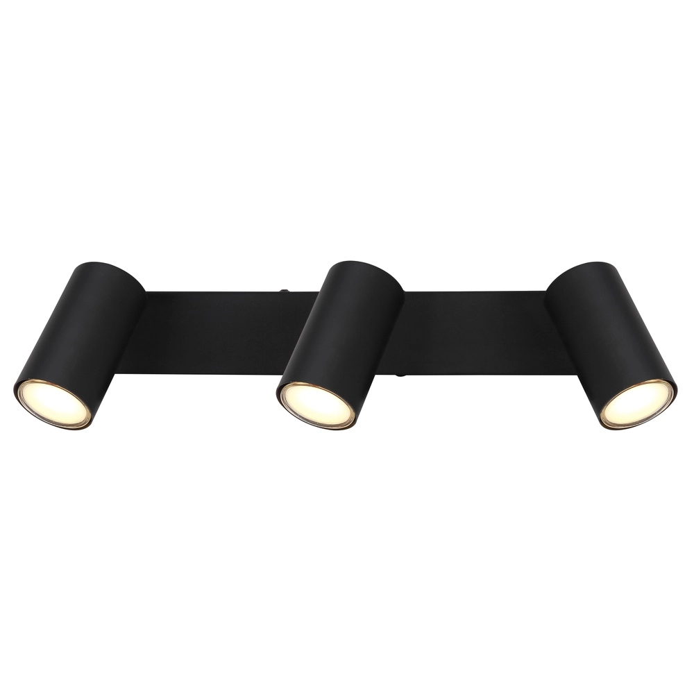 Deckenlampe 3-Leuchten Robby Schwarz Globo 9007371439522