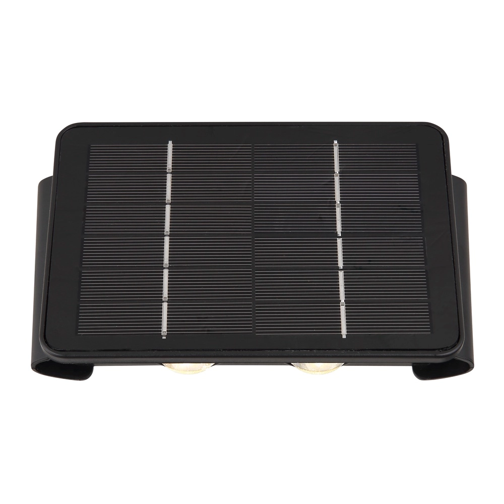 Solarwandlampe Lutron Schwarz Globo 9007371451012