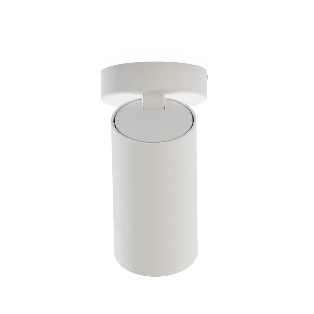 Weißer Aufbaustrahler Mono neigbar Lyora 5903139780797