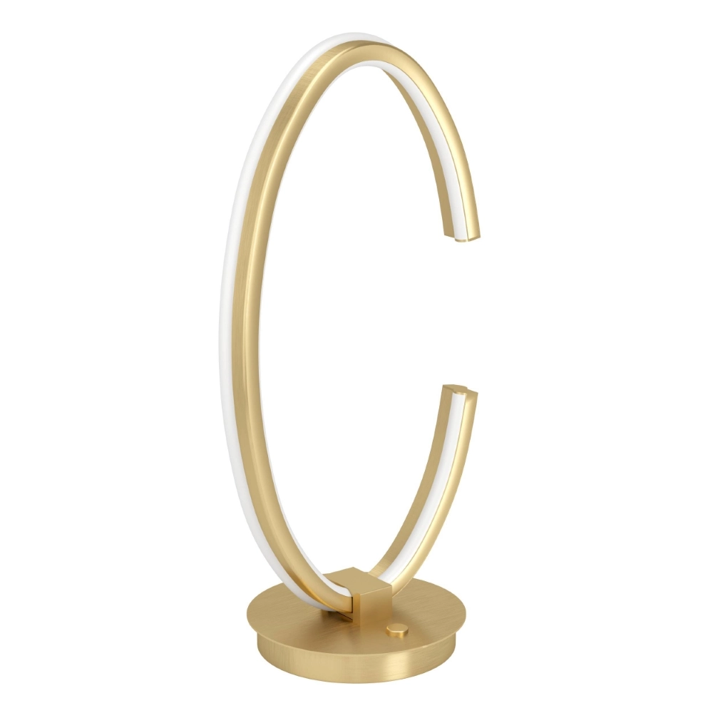 Design-Tischlampe Bogado Gold mit CCT