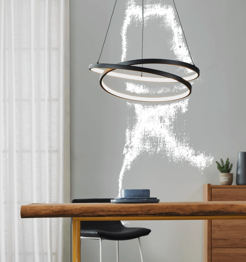 Design-LED-Hängelampe Ruotale Ø 55cm Eglo 9008606239931