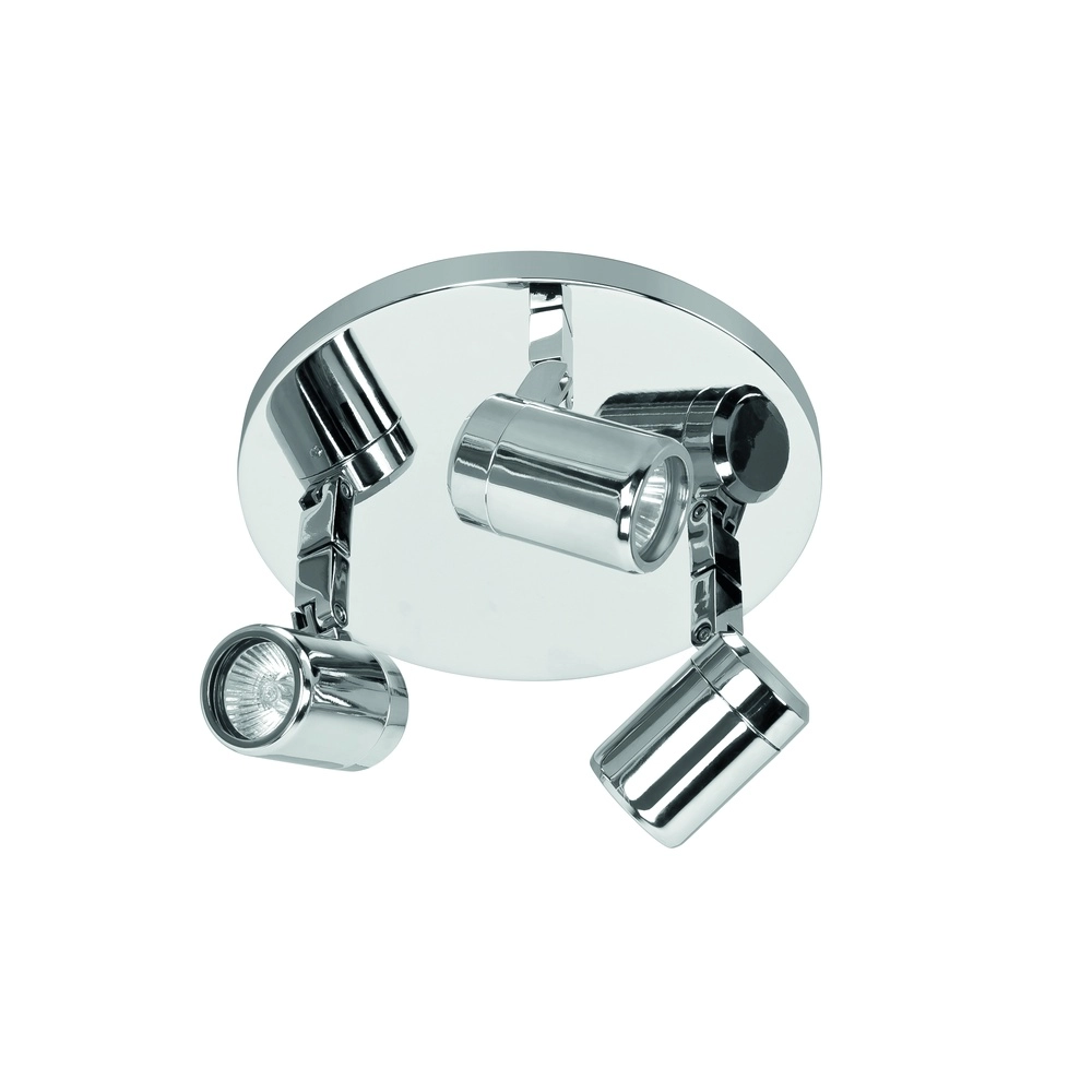 Badezimmerscheinwerfer Rain 3-Licht Chrom