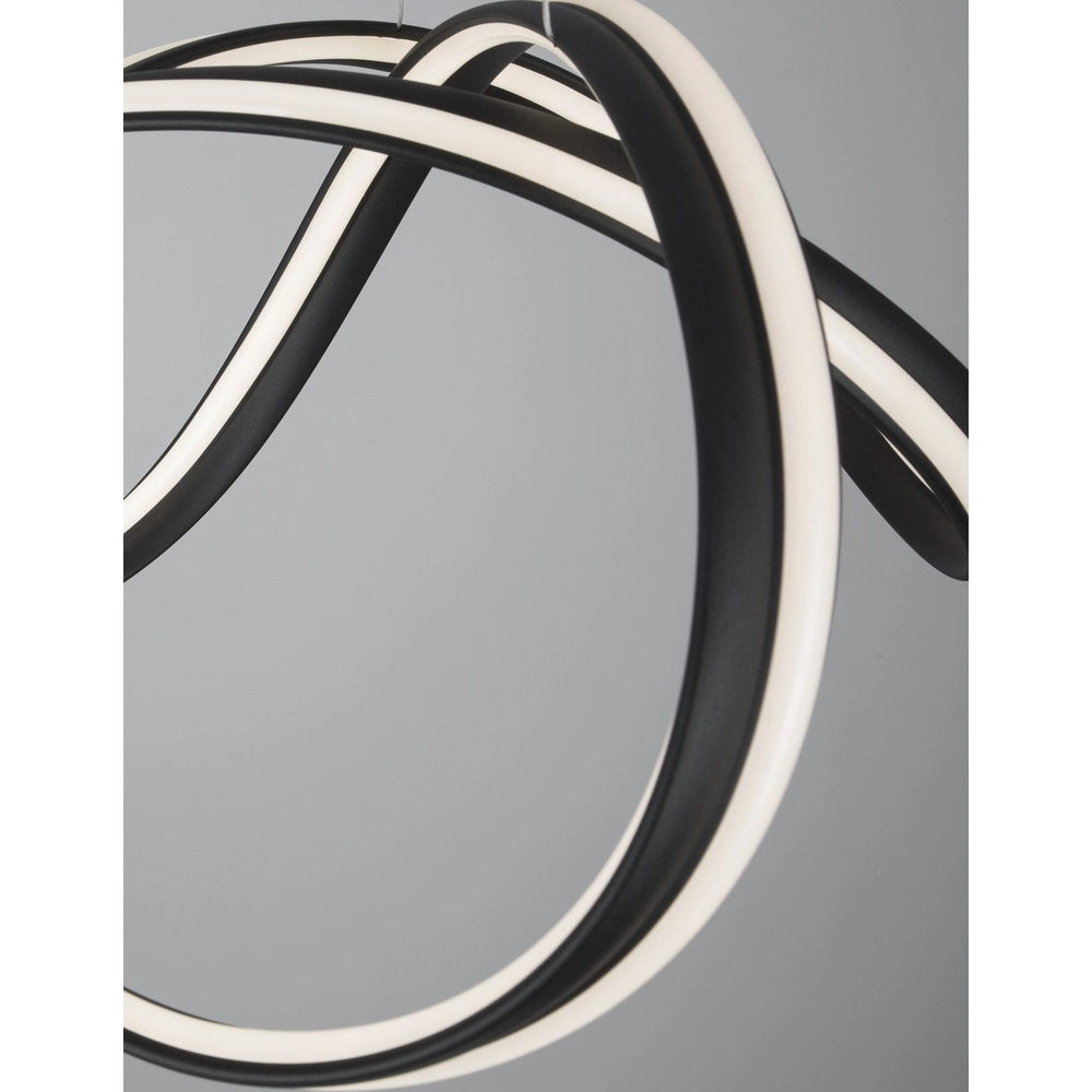 Design-Pendelleuchte Truno schwarz Lyora 5212017424242