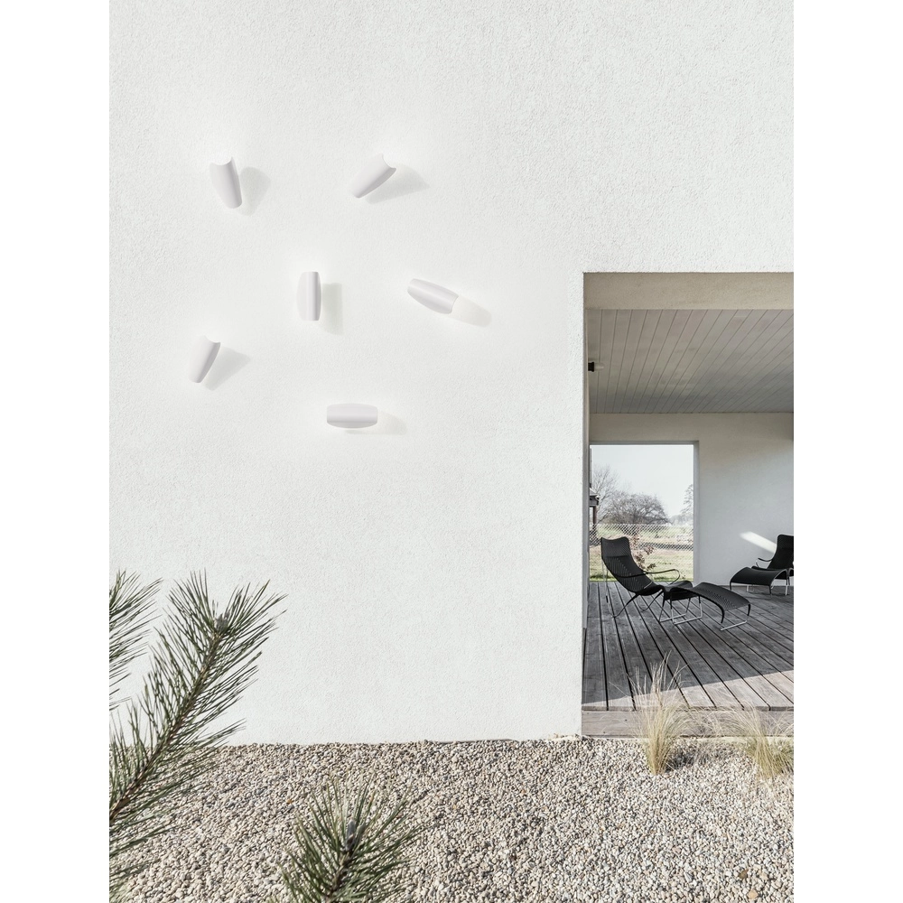 Design-Wandleuchte Arabella weiß Lyora 5212017438157