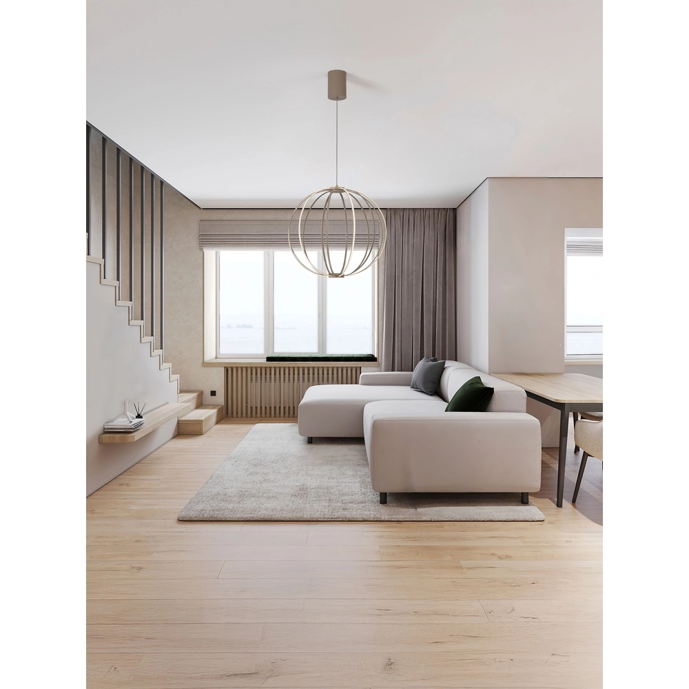 Pendellampe Brea beige Ø 50cm