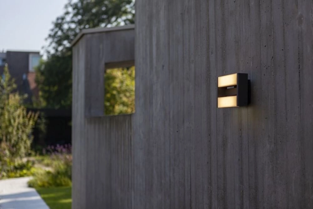Design wall lamp Conroy anthracite Lutec 6939412013718
