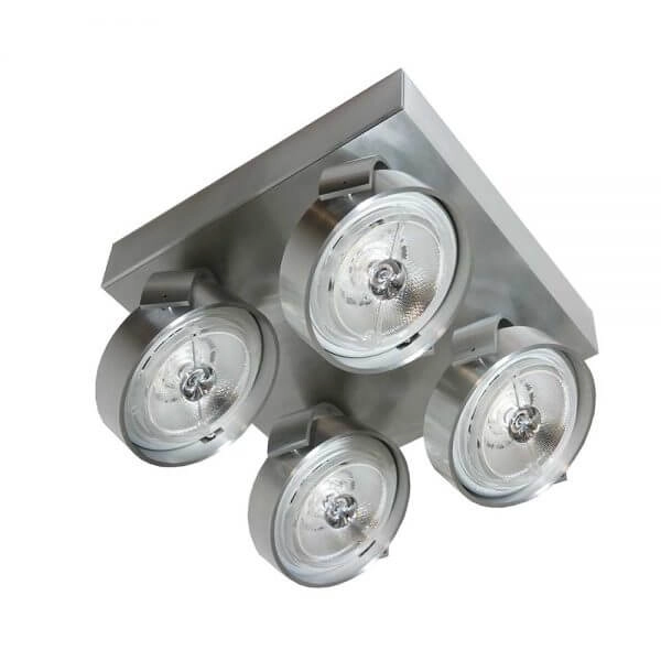 12 Volt Spot Dutchess 4 Leichter, grau Artdelight 8719831732449