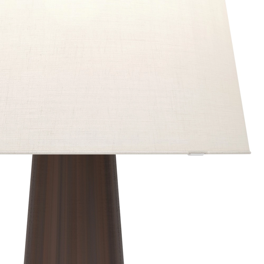 Land-Stehlampe Patemsico Braun mit Kapuze