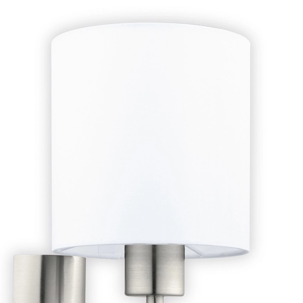Wandlampe Pasteri mit weißem Lampenschirm Eglo 9002759949242