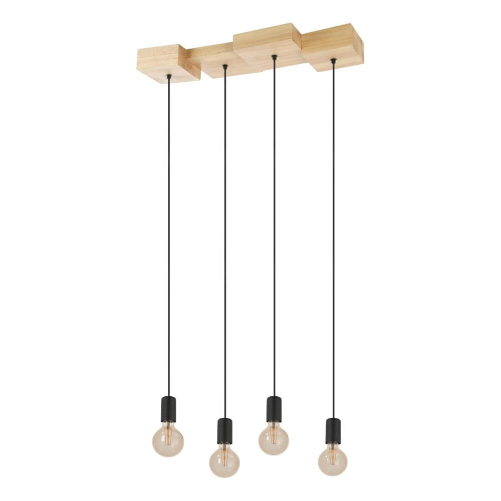 Hängelampe mit 4 Leuchten Halkin Design