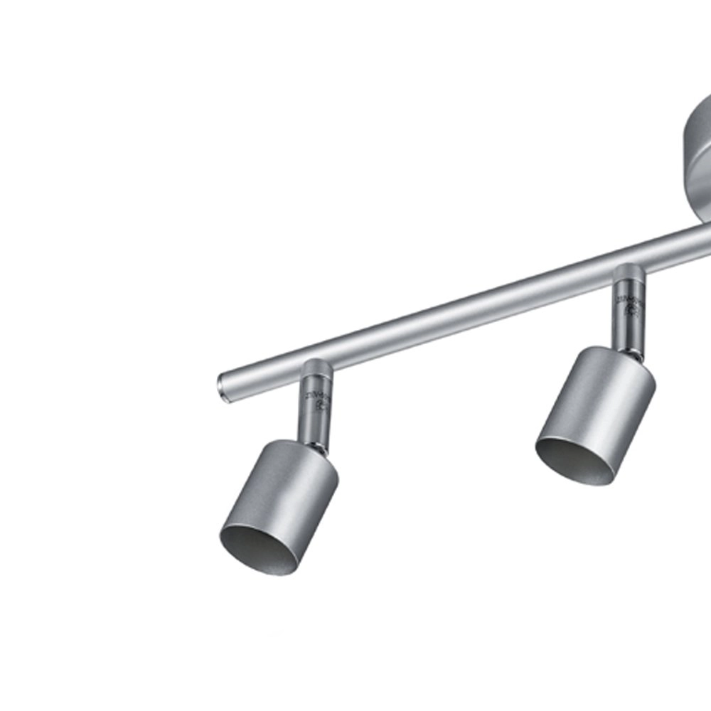 Deckenstrahler Paris GU10 4-Licht-Titanary Grey Trio 4017807350784