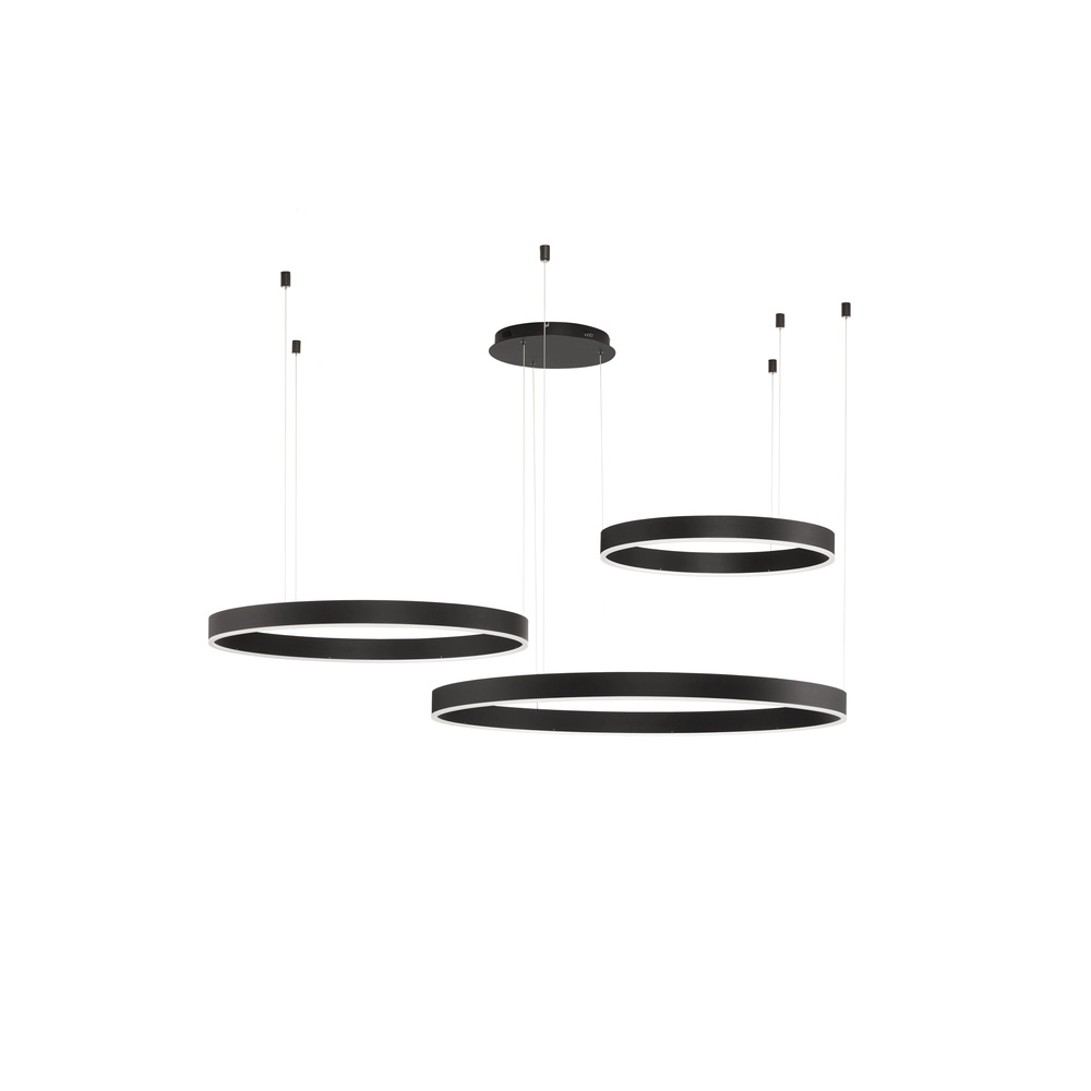 Pendelleuchte Motif schwarz multi 3000K Lyora 5212017439222