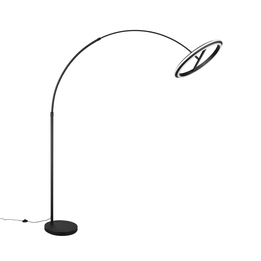 Stehlampe Amador Schwarz Trio 4017807688160
