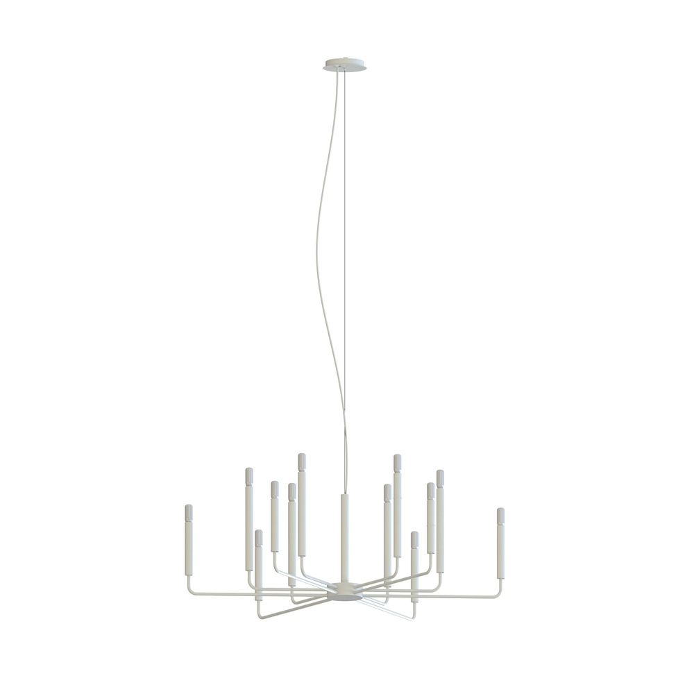 Moderner Kronleuchter Orto grauer Ø 103 cm