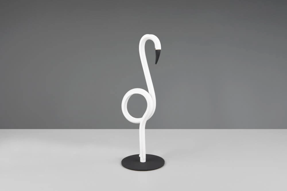 Weiße Flamingo-LED-Tischlampe Ingo Trio 4017807613681