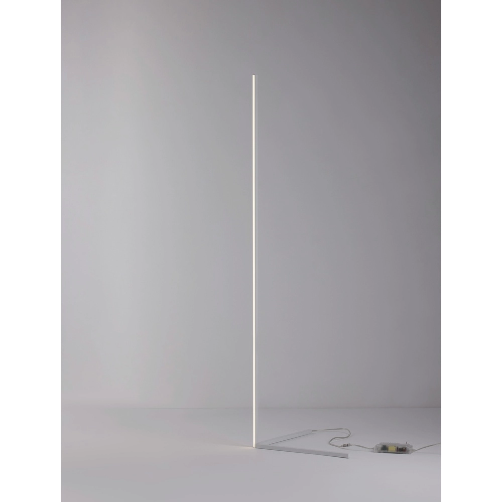 Stehlampe V-Line weiß