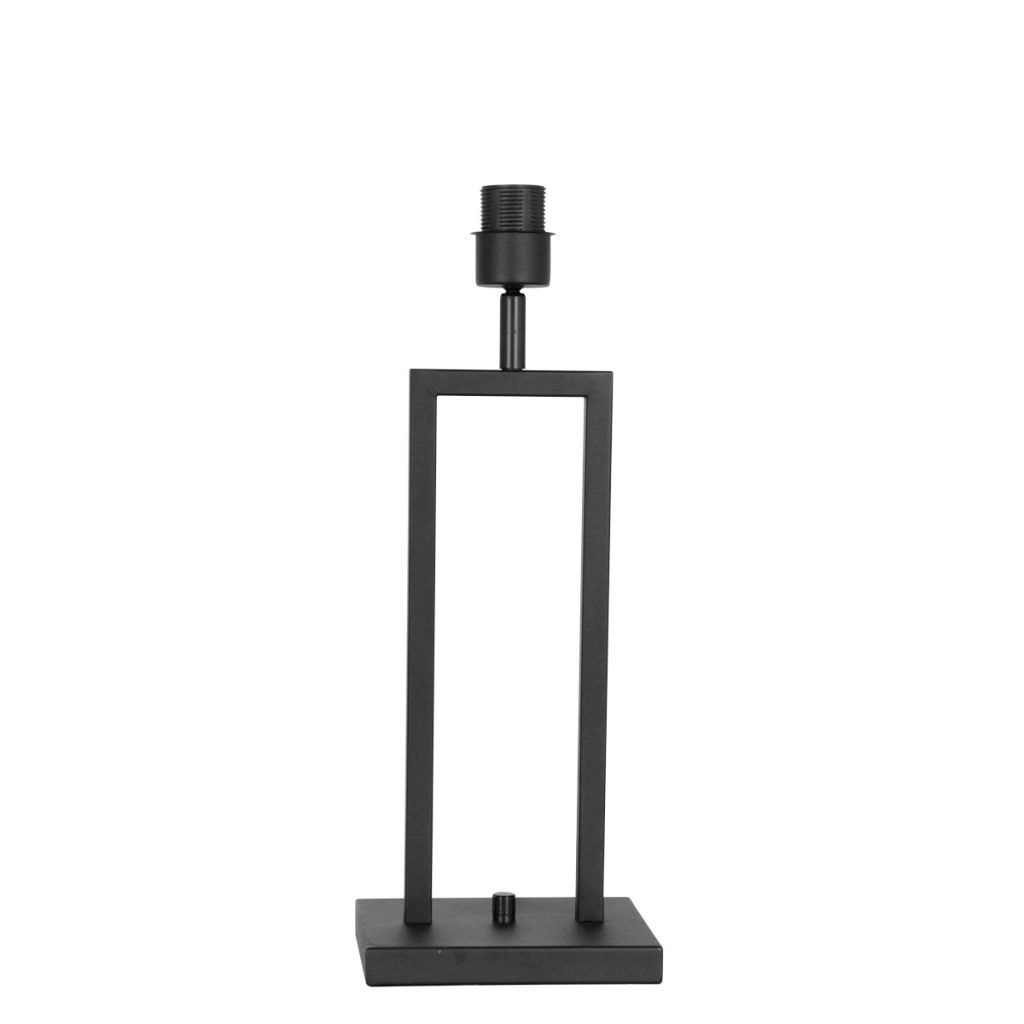 Schwarze Tischlampe Stang mit Korkkappe Ø30 cm Steinhauer 8712746180602