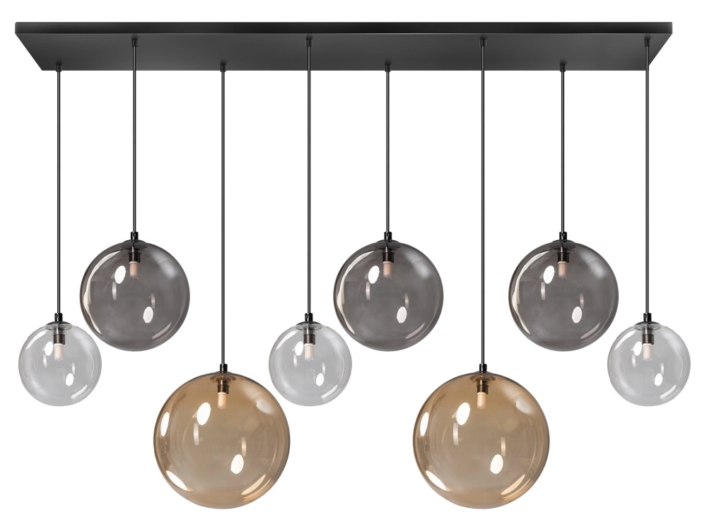 Essaal-Pendellampe Shelly 8-Licht