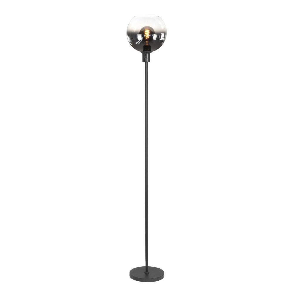 Design-Stehleuchte Fantasy Rauch- und Klarglas