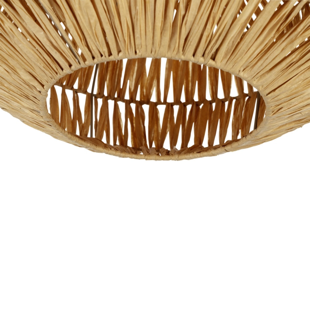Deckenleuchte aus Rattan Sheldon Ø 38cm Eglo 9008606359776