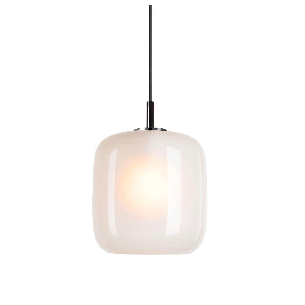 Hängelampe aus Glas Pantilo Rauchglas - Ø 20cm