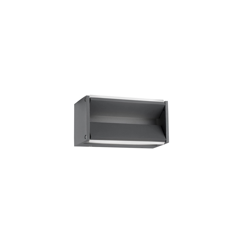 Gerichtete Wandleuchte Twin grau Lyora 5212017408822
