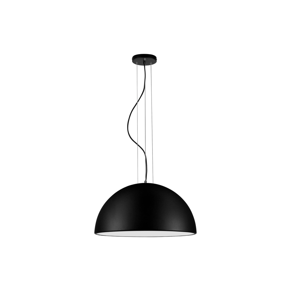 Schlanke Pendelleuchte Tholos schwarz Ø 60cm Lyora 5212017457899