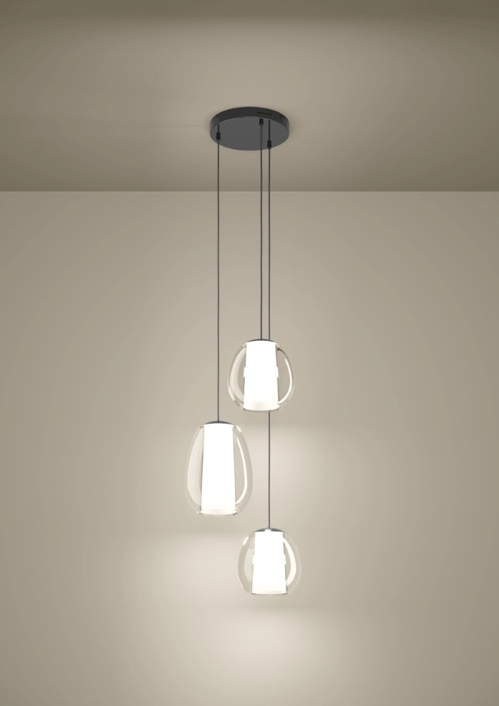 Design-Pendellampe Menorca graue Ø 42 cm Stars of Light 9008606359998