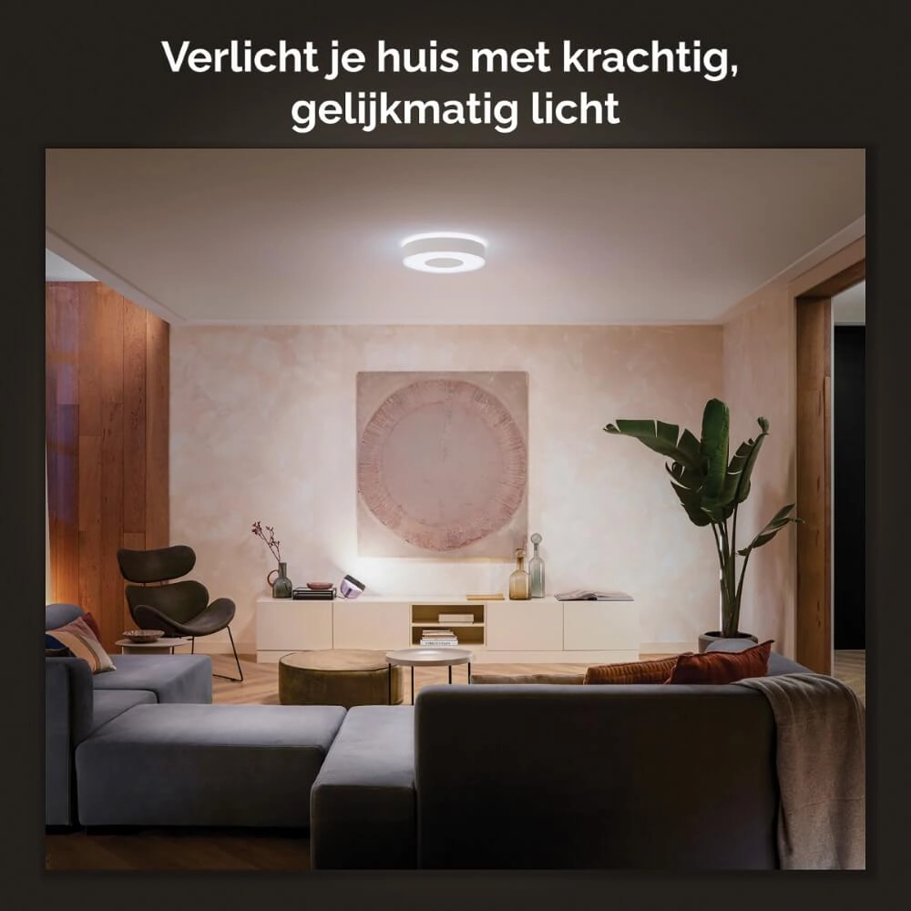 Deckenleuchte Hue Infuse L - White and color Ø 42,5cm schwarz Philips 8718696176528